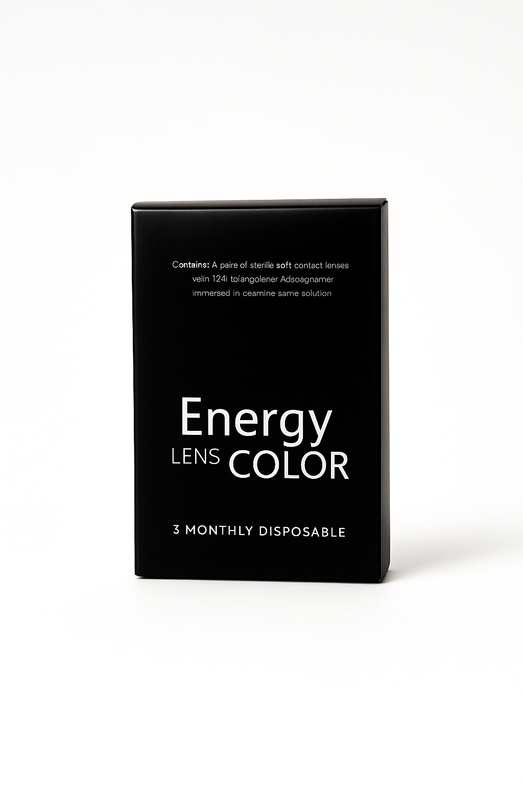 Lentilles de contact colorées Energy Color sphériques PLAN en POLYHEMA