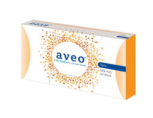 Lentilles de contact Aveo Toric Sphériques pour correction visuelle précise