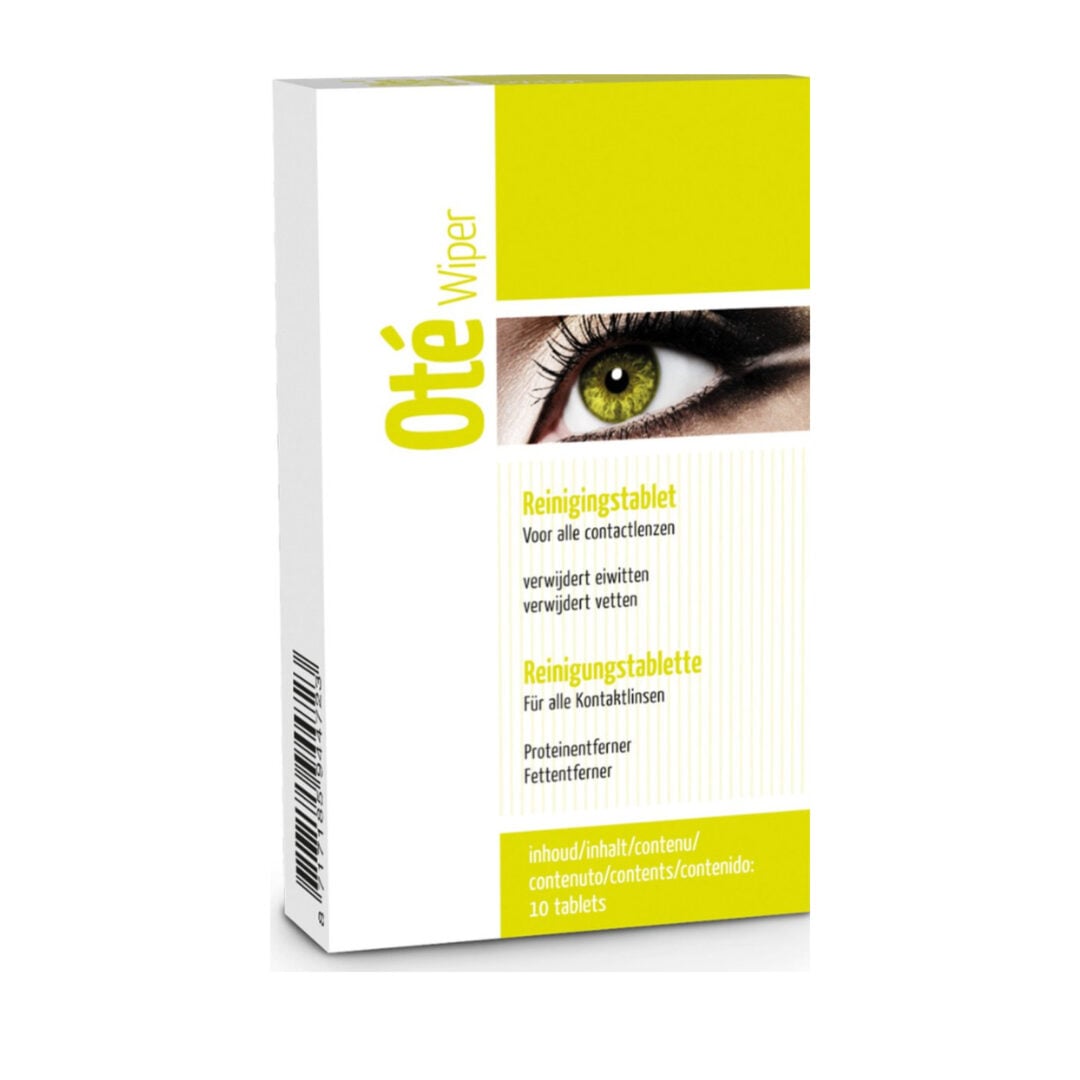 Comprimés de nettoyage enzymatique Oté Wiper pour lentilles de contact