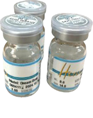 Lentilles de contact prothétiques Speciality en Methalfilcon A avec teintes naturelles